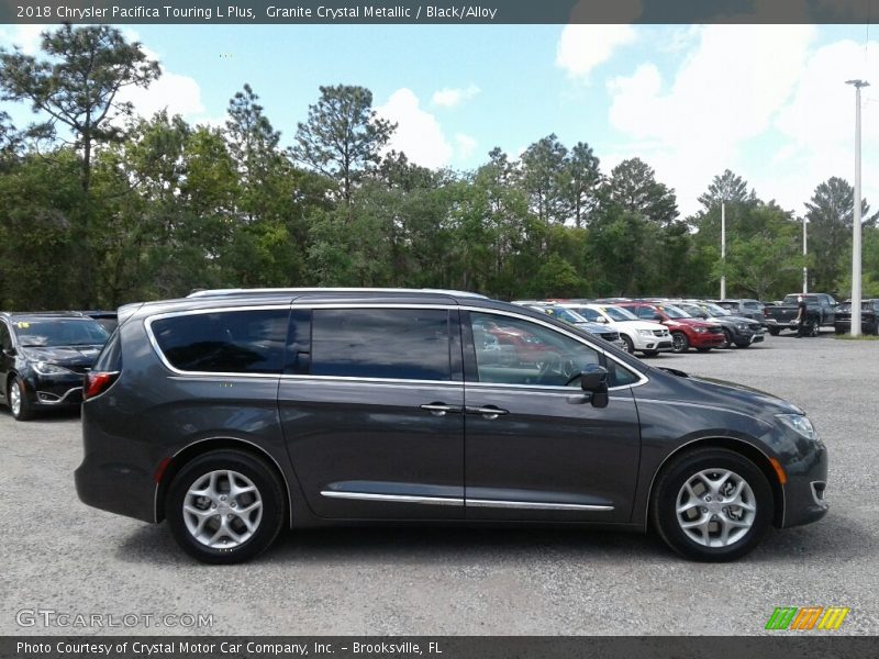 Granite Crystal Metallic / Black/Alloy 2018 Chrysler Pacifica Touring L Plus