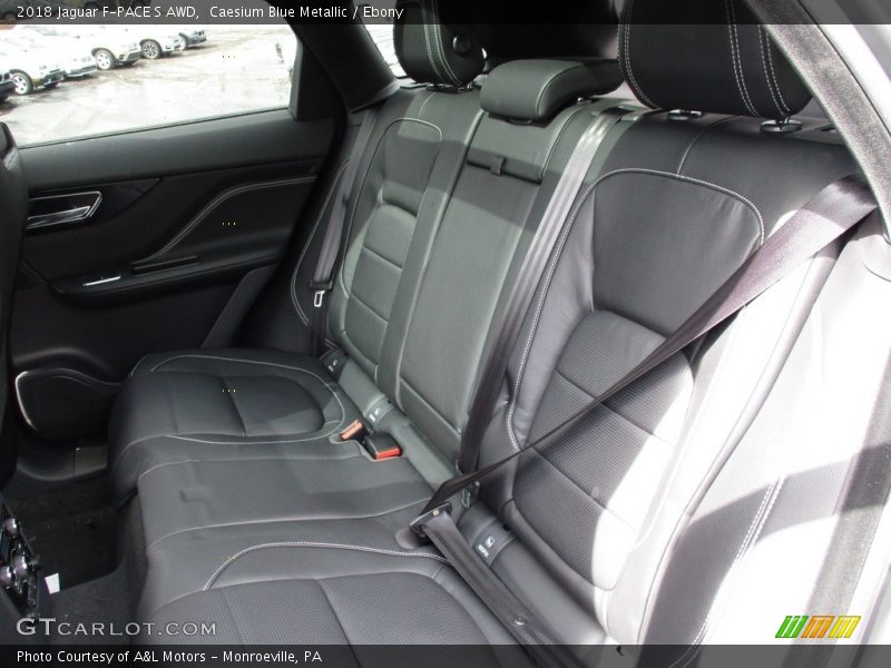 Caesium Blue Metallic / Ebony 2018 Jaguar F-PACE S AWD