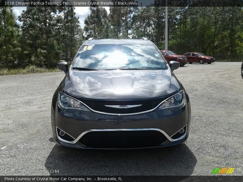 Granite Crystal Metallic / Black/Alloy 2018 Chrysler Pacifica Touring L Plus
