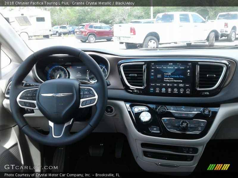 Granite Crystal Metallic / Black/Alloy 2018 Chrysler Pacifica Touring L Plus