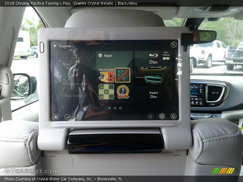 Granite Crystal Metallic / Black/Alloy 2018 Chrysler Pacifica Touring L Plus