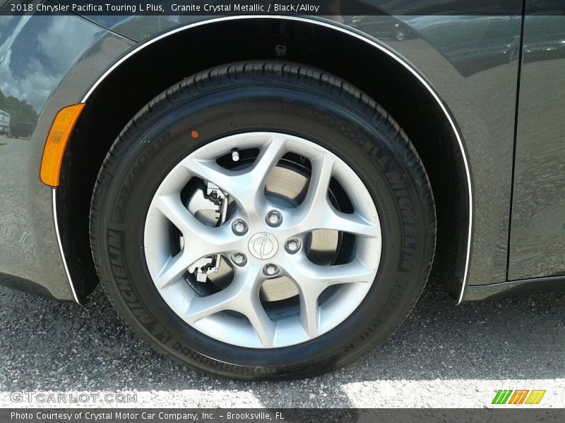 Granite Crystal Metallic / Black/Alloy 2018 Chrysler Pacifica Touring L Plus