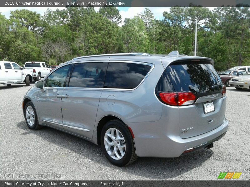 Billet Silver Metallic / Black/Alloy 2018 Chrysler Pacifica Touring L