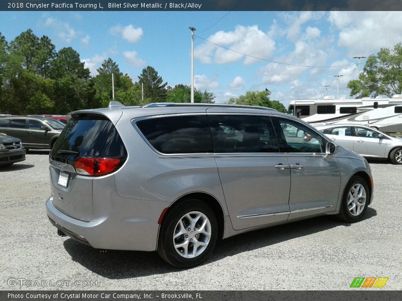 Billet Silver Metallic / Black/Alloy 2018 Chrysler Pacifica Touring L