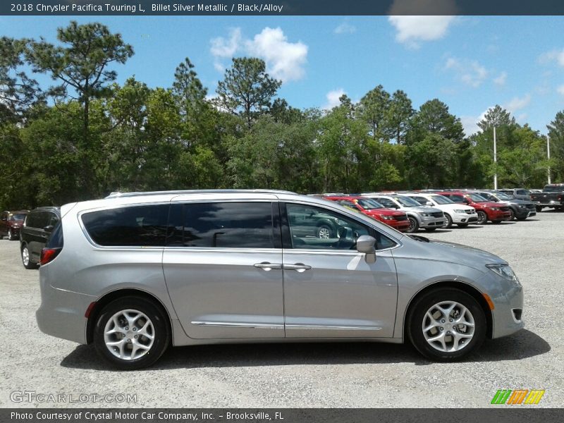 Billet Silver Metallic / Black/Alloy 2018 Chrysler Pacifica Touring L