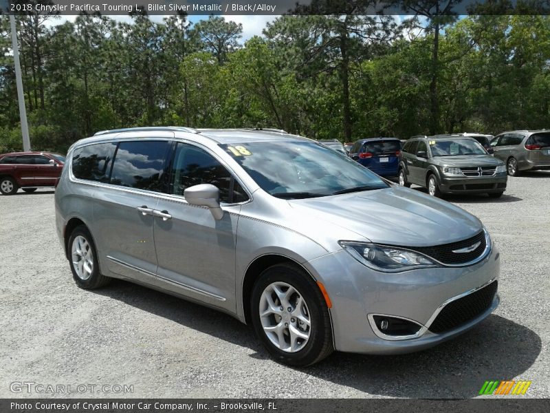 Billet Silver Metallic / Black/Alloy 2018 Chrysler Pacifica Touring L