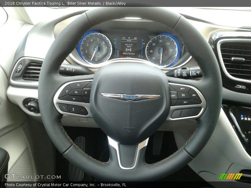 Billet Silver Metallic / Black/Alloy 2018 Chrysler Pacifica Touring L