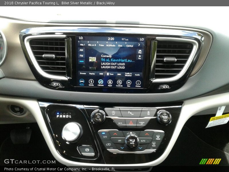 Billet Silver Metallic / Black/Alloy 2018 Chrysler Pacifica Touring L