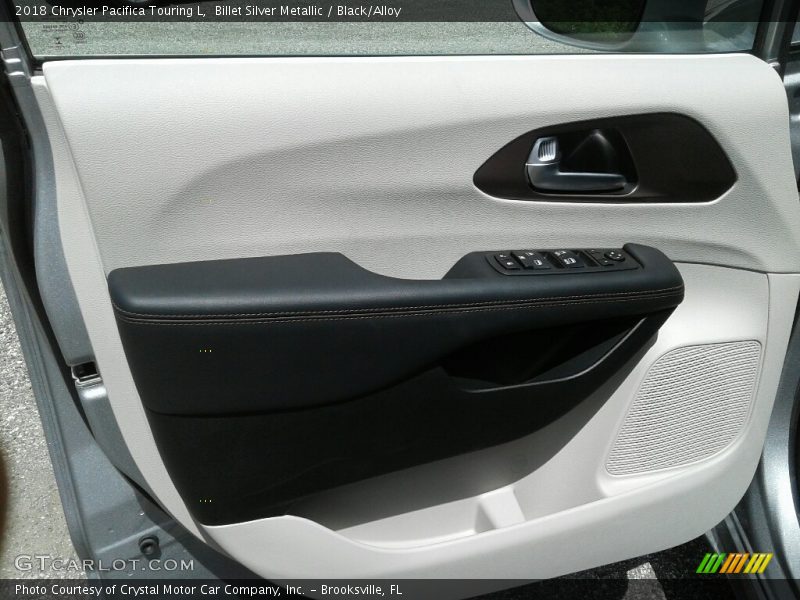 Billet Silver Metallic / Black/Alloy 2018 Chrysler Pacifica Touring L