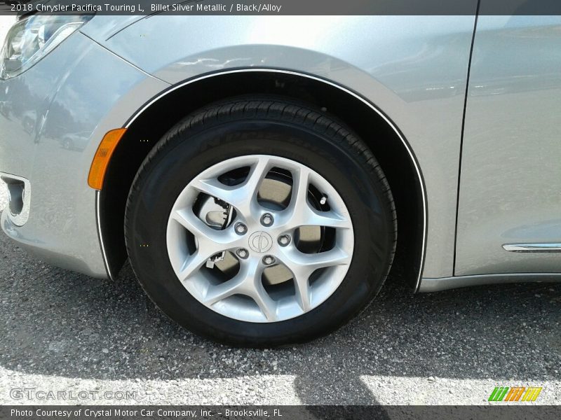 Billet Silver Metallic / Black/Alloy 2018 Chrysler Pacifica Touring L