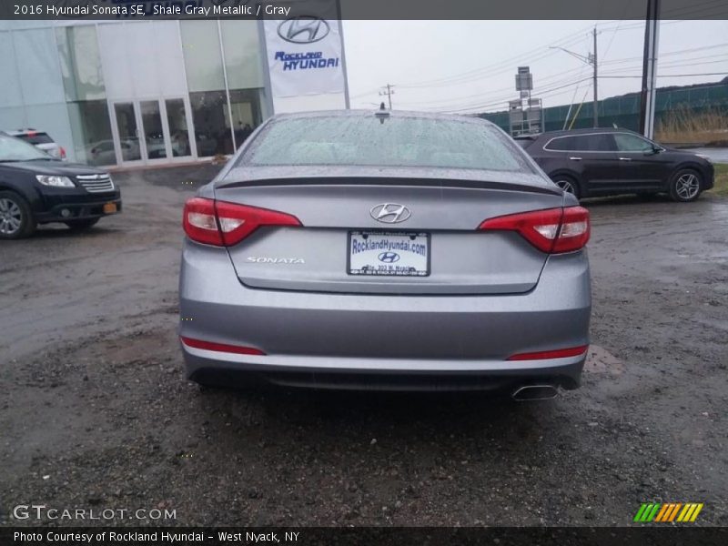 Shale Gray Metallic / Gray 2016 Hyundai Sonata SE