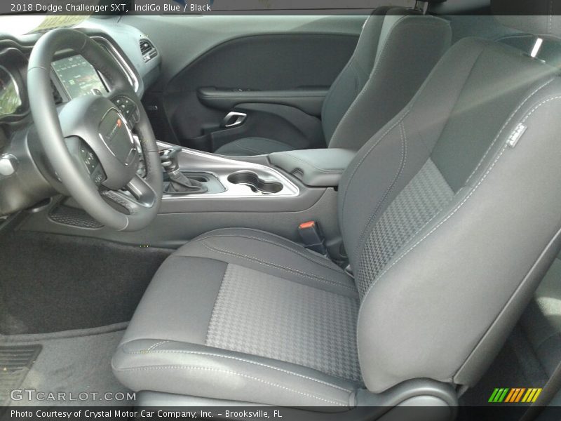 IndiGo Blue / Black 2018 Dodge Challenger SXT