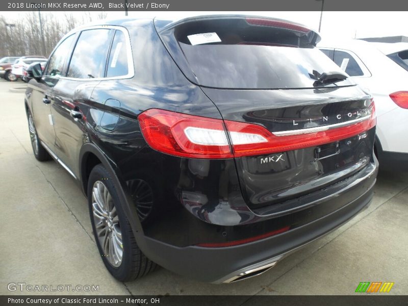 Black Velvet / Ebony 2018 Lincoln MKX Reserve AWD