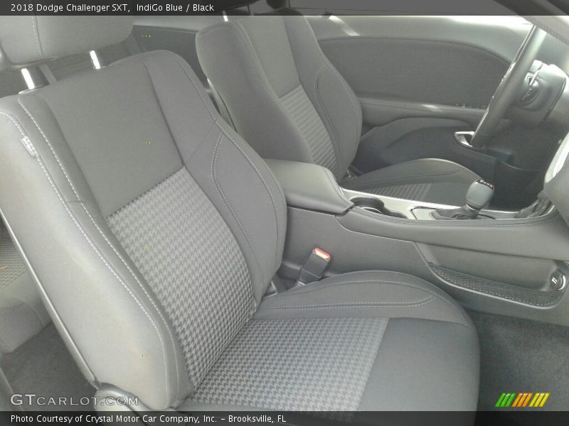 IndiGo Blue / Black 2018 Dodge Challenger SXT