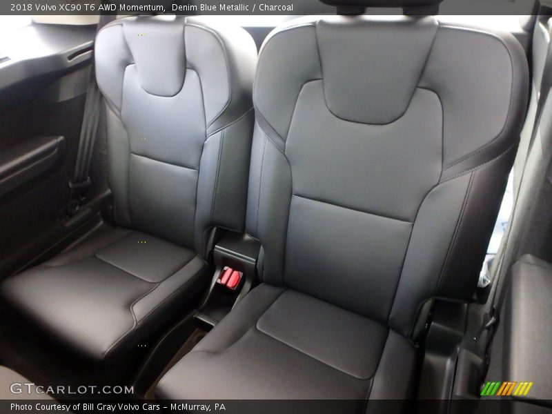 Denim Blue Metallic / Charcoal 2018 Volvo XC90 T6 AWD Momentum