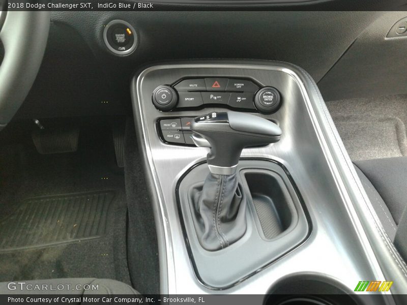 IndiGo Blue / Black 2018 Dodge Challenger SXT