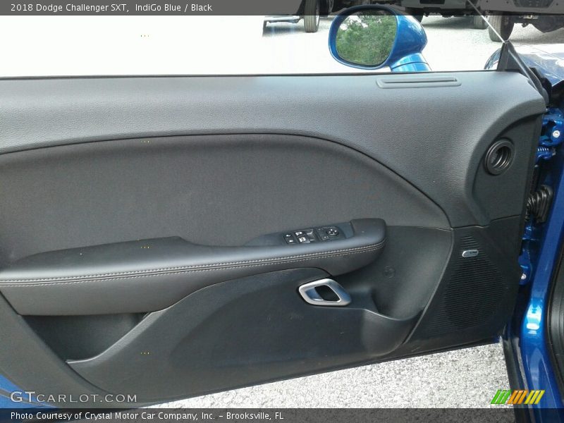 IndiGo Blue / Black 2018 Dodge Challenger SXT