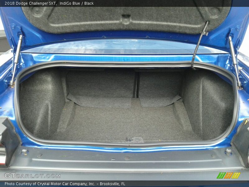 IndiGo Blue / Black 2018 Dodge Challenger SXT