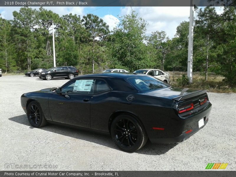 Pitch Black / Black 2018 Dodge Challenger R/T