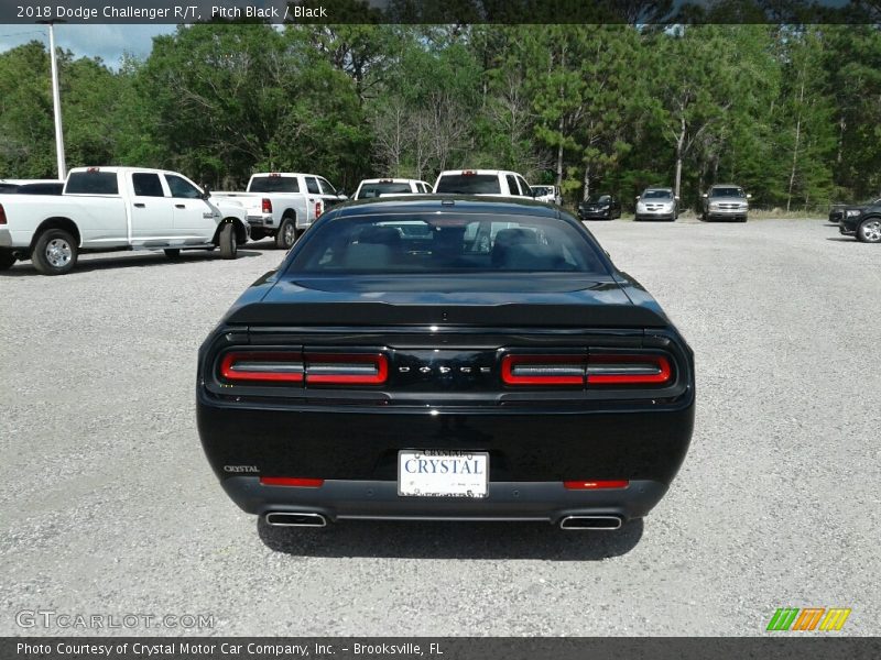 Pitch Black / Black 2018 Dodge Challenger R/T