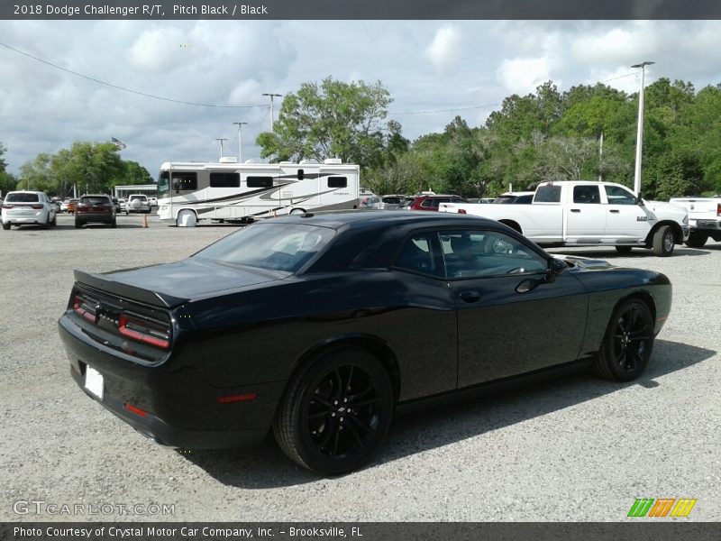Pitch Black / Black 2018 Dodge Challenger R/T