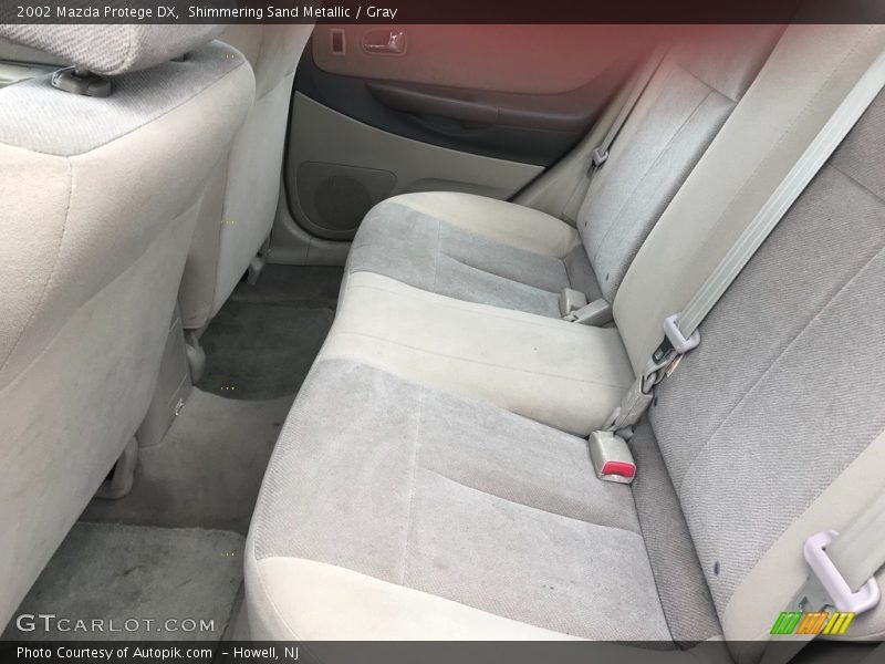 Shimmering Sand Metallic / Gray 2002 Mazda Protege DX