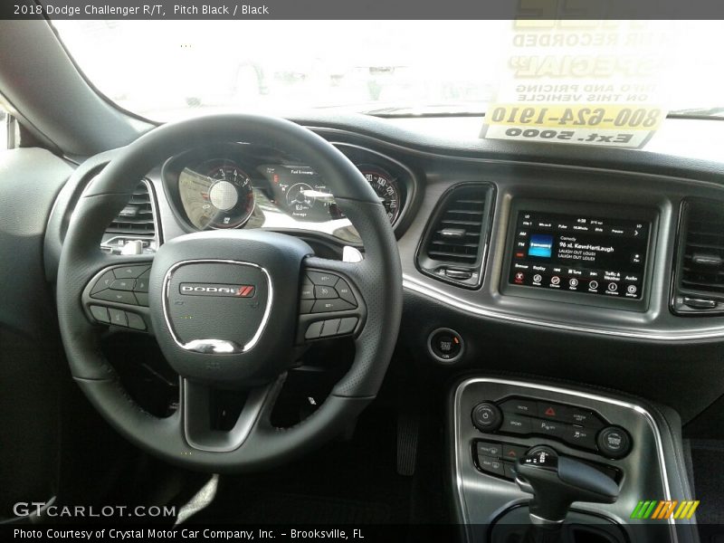 Pitch Black / Black 2018 Dodge Challenger R/T