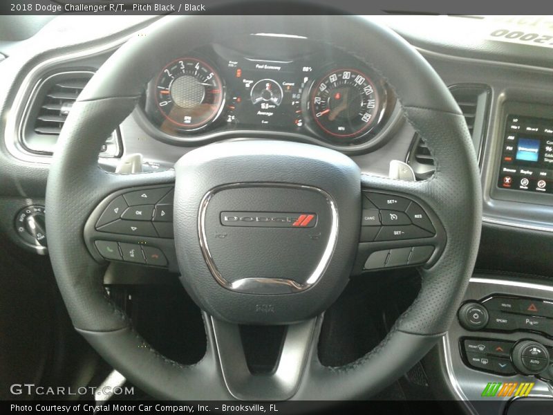 Pitch Black / Black 2018 Dodge Challenger R/T