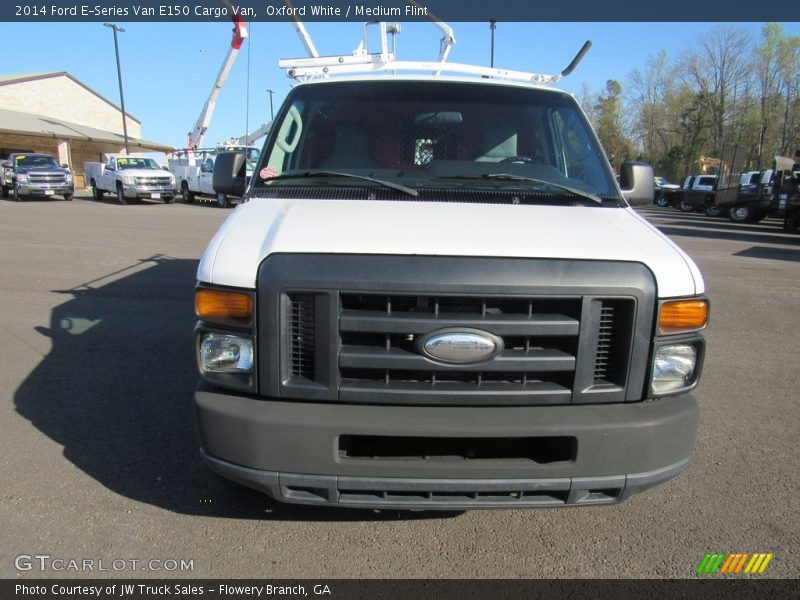 Oxford White / Medium Flint 2014 Ford E-Series Van E150 Cargo Van
