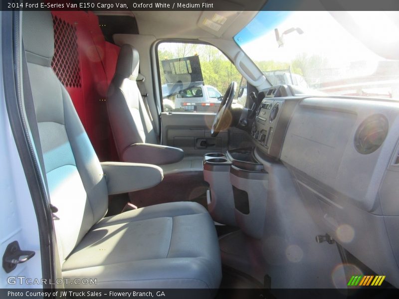 Oxford White / Medium Flint 2014 Ford E-Series Van E150 Cargo Van