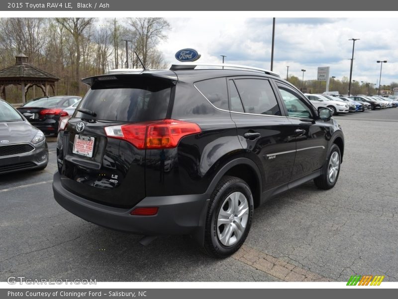 Black / Ash 2015 Toyota RAV4 LE