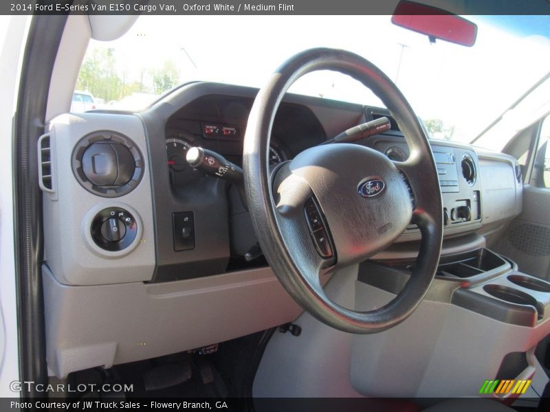 Oxford White / Medium Flint 2014 Ford E-Series Van E150 Cargo Van