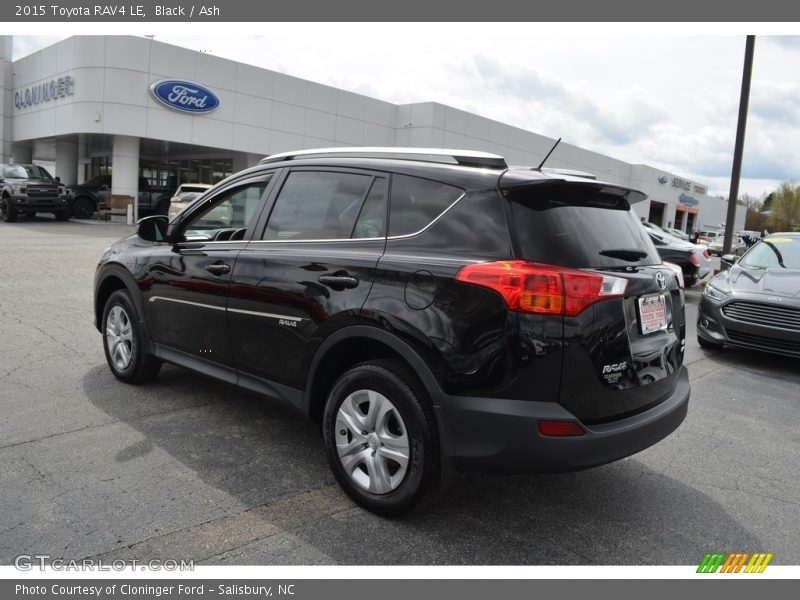 Black / Ash 2015 Toyota RAV4 LE