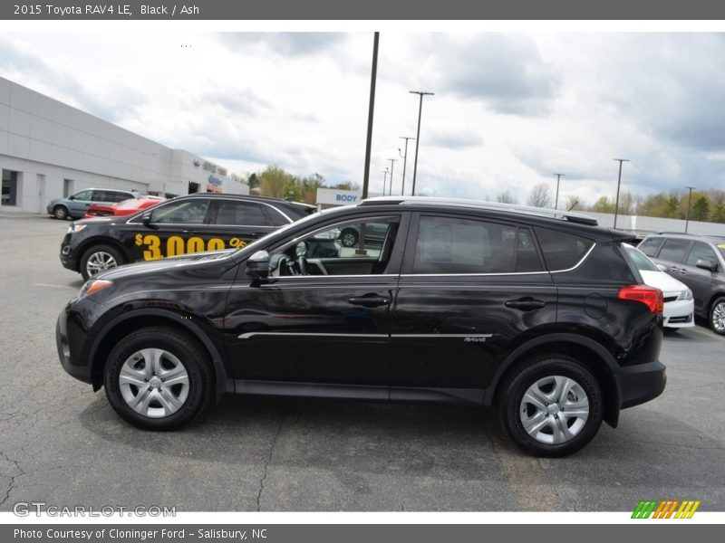 Black / Ash 2015 Toyota RAV4 LE