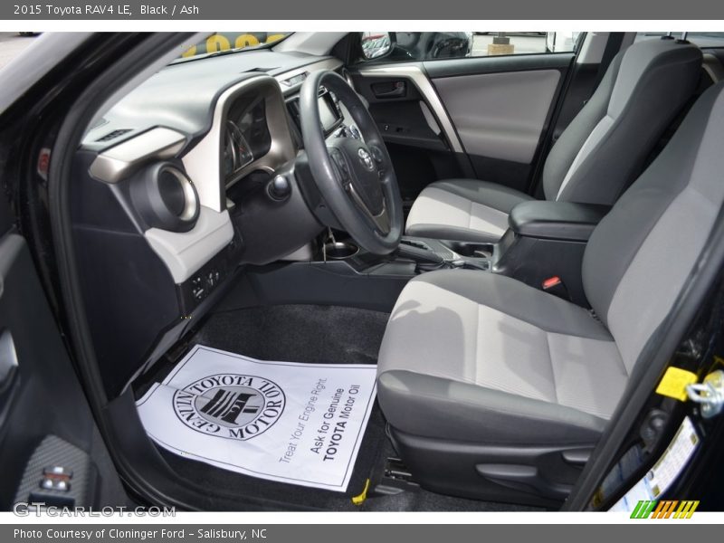 Black / Ash 2015 Toyota RAV4 LE