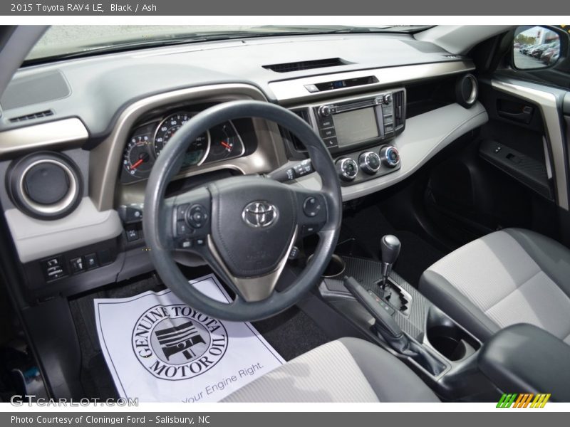 Black / Ash 2015 Toyota RAV4 LE