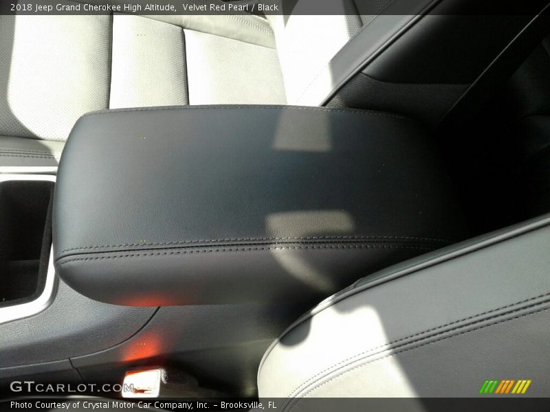 Velvet Red Pearl / Black 2018 Jeep Grand Cherokee High Altitude