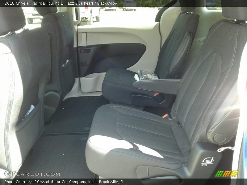 Jazz Blue Pearl / Black/Alloy 2018 Chrysler Pacifica Touring L