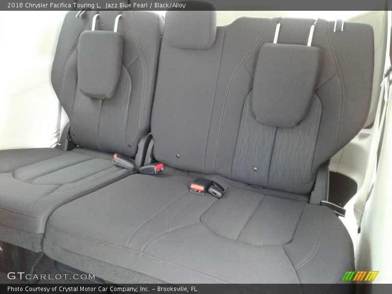 Jazz Blue Pearl / Black/Alloy 2018 Chrysler Pacifica Touring L
