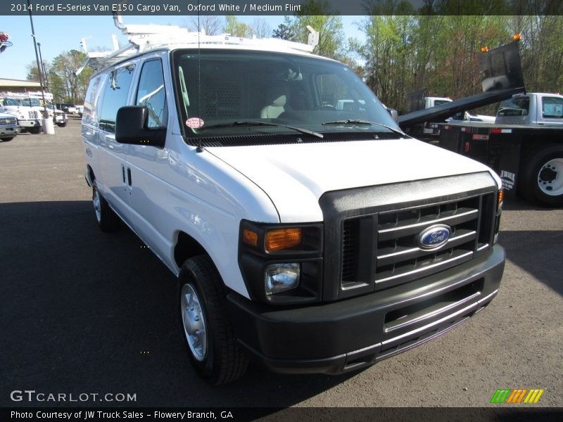 Oxford White / Medium Flint 2014 Ford E-Series Van E150 Cargo Van