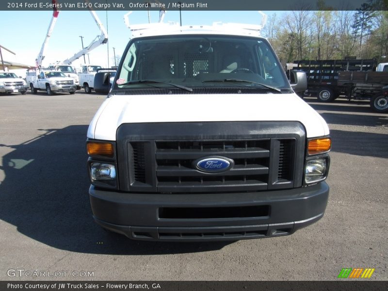 Oxford White / Medium Flint 2014 Ford E-Series Van E150 Cargo Van