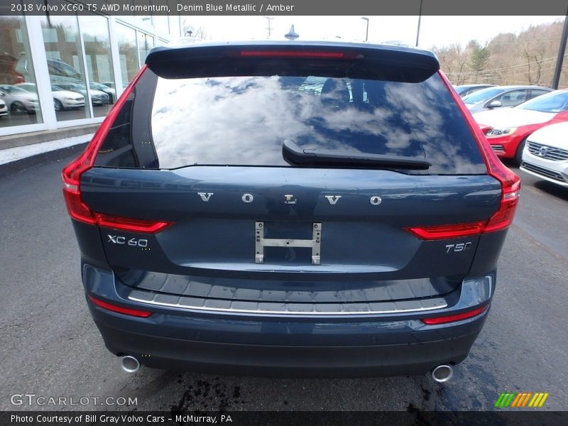 Denim Blue Metallic / Amber 2018 Volvo XC60 T5 AWD Momentum