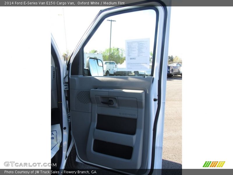Oxford White / Medium Flint 2014 Ford E-Series Van E150 Cargo Van