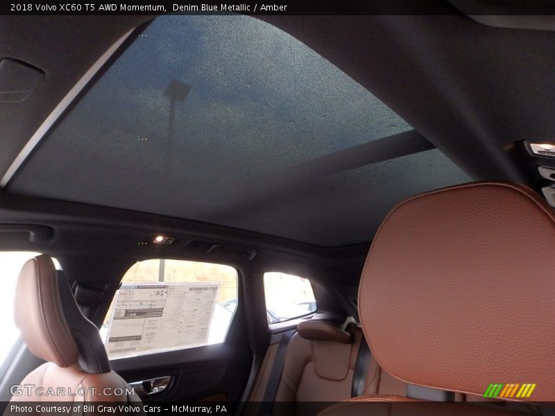 Denim Blue Metallic / Amber 2018 Volvo XC60 T5 AWD Momentum
