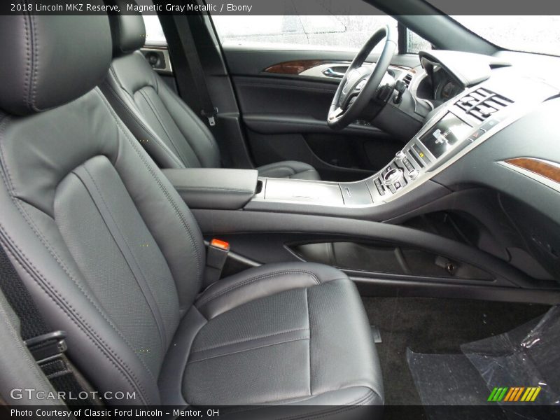 Front Seat of 2018 MKZ Reserve