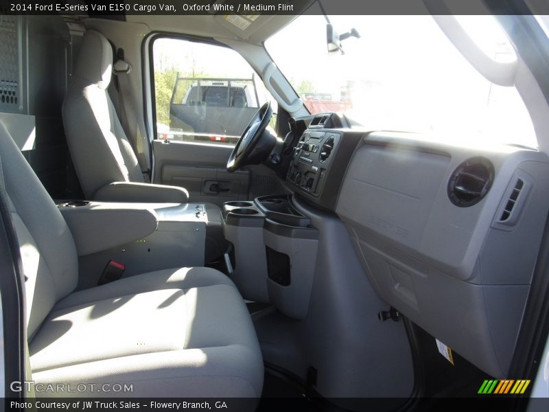 Oxford White / Medium Flint 2014 Ford E-Series Van E150 Cargo Van