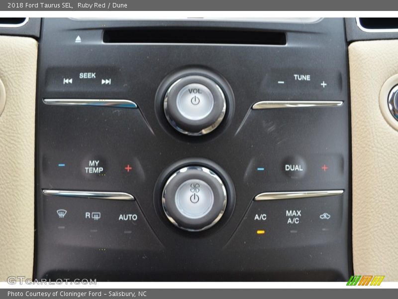 Controls of 2018 Taurus SEL