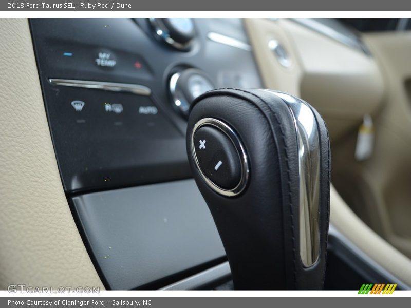  2018 Taurus SEL 6 Speed Automatic Shifter