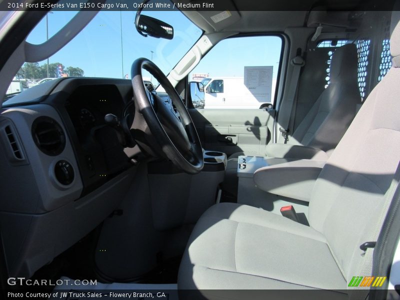 Oxford White / Medium Flint 2014 Ford E-Series Van E150 Cargo Van
