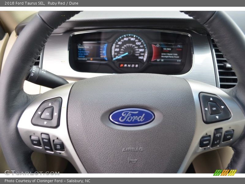  2018 Taurus SEL Steering Wheel